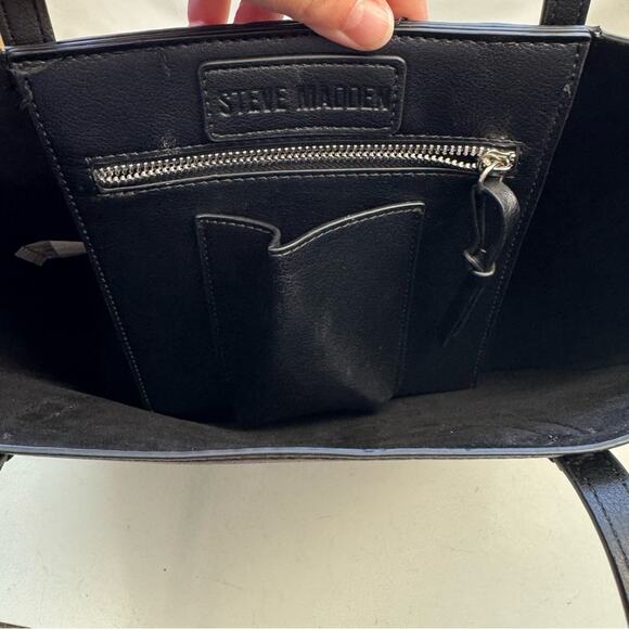 Steve Madden Large Tote Bag Shoulder Purse - Picture 7 of 7